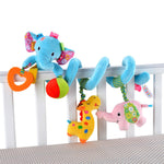 Multifunctional elephant bed with baby plush pendant - Cindi Book