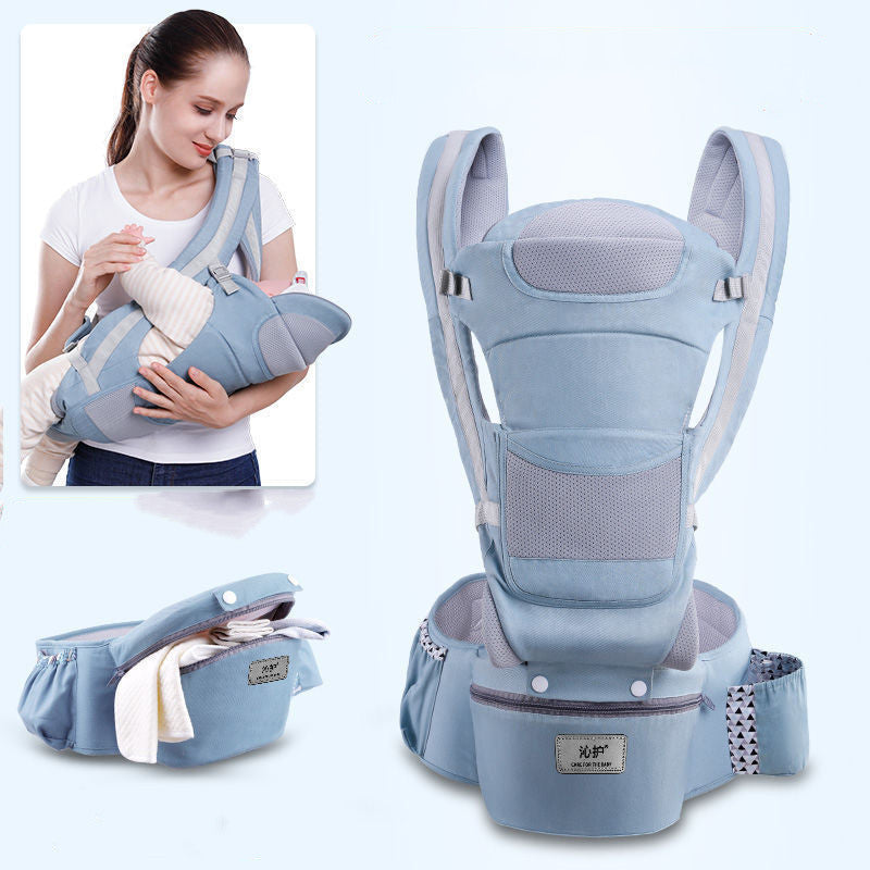Ergonomic Baby Carrier Infant Baby Hipseat Carrier 3 In 1 Front Facing Ergonomic Kangaroo Baby Wrap Sling - Cindi Book