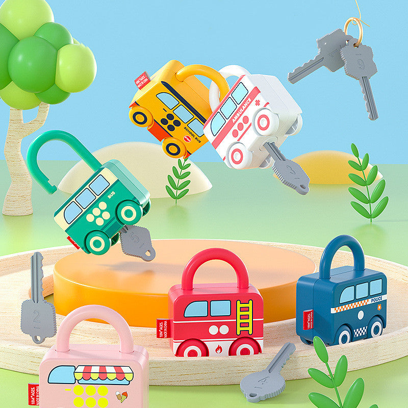 Children's Key Unlocking Educational Toys - Cindi Book