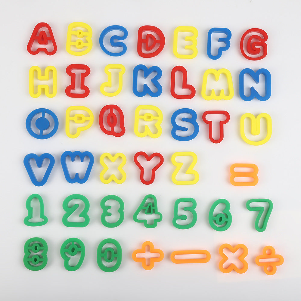 DIY Plastic Molds for Children's Colored Clay Handicraft Class