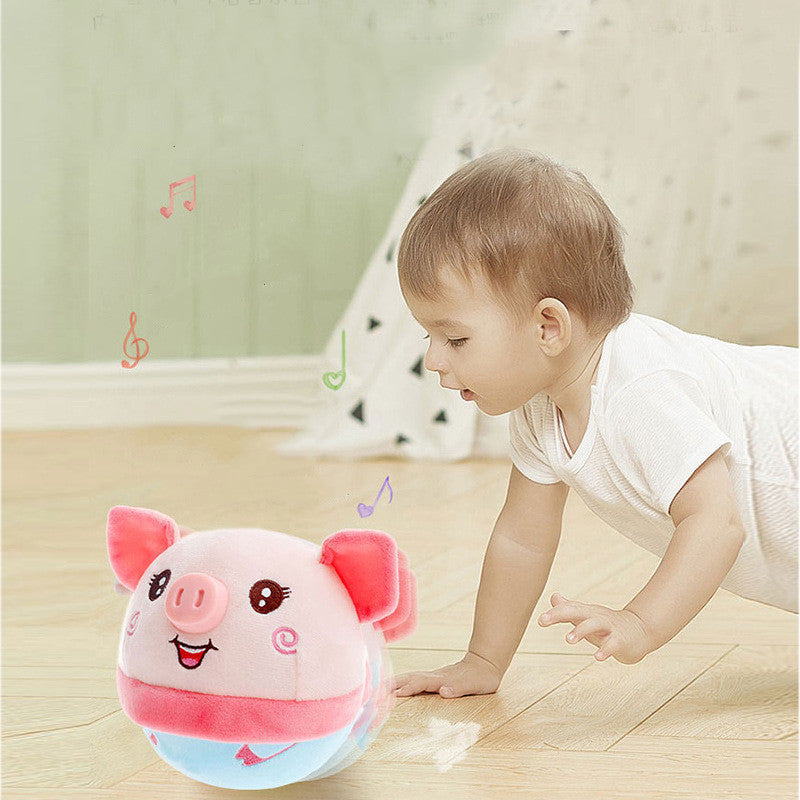 Moving sound baby year old child baby pig - Cindi Book