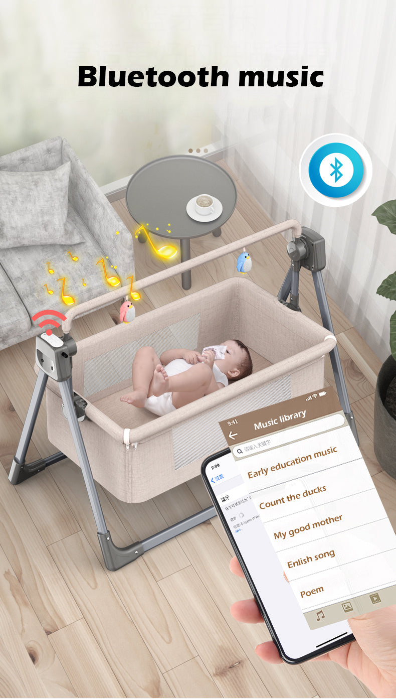 Infant Multi-function Intelligent Electric Cradle - Cindi Book