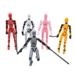 3D Printing More Than Movable Joint Doll Lucky 13 Full Body Movable Robot - Cindi Book