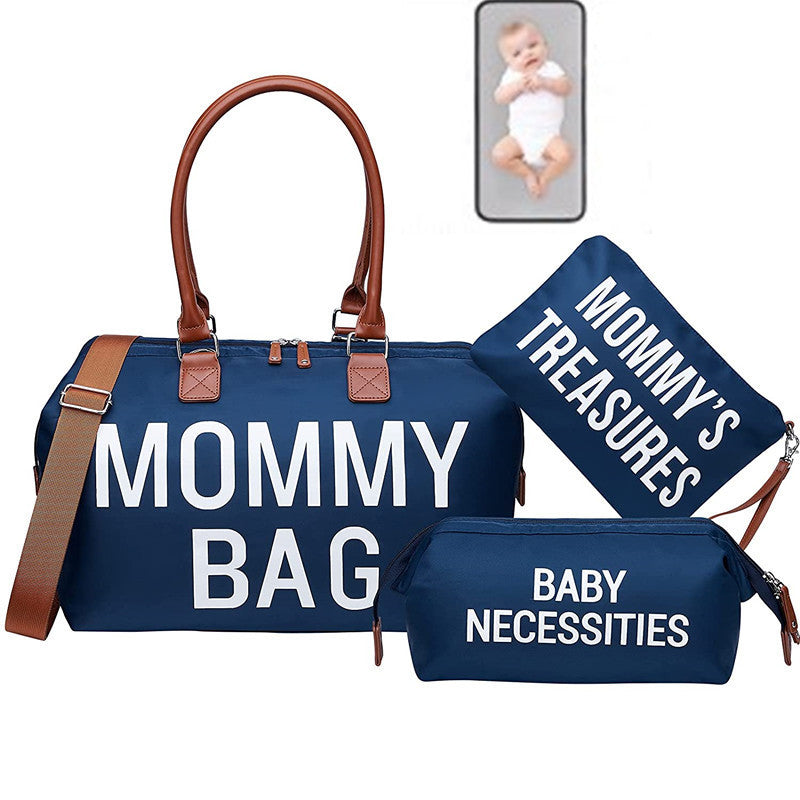 3-piece Portable Bag Set For Moms On Trips - Cindi Book