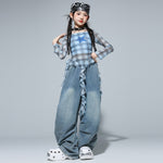 Girls Clothing Kids Hip-Hop Street Dance Trendy Outfit Set - Cindi Book