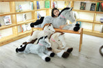 Simulation lying horse pillow plush toy - Cindi Book