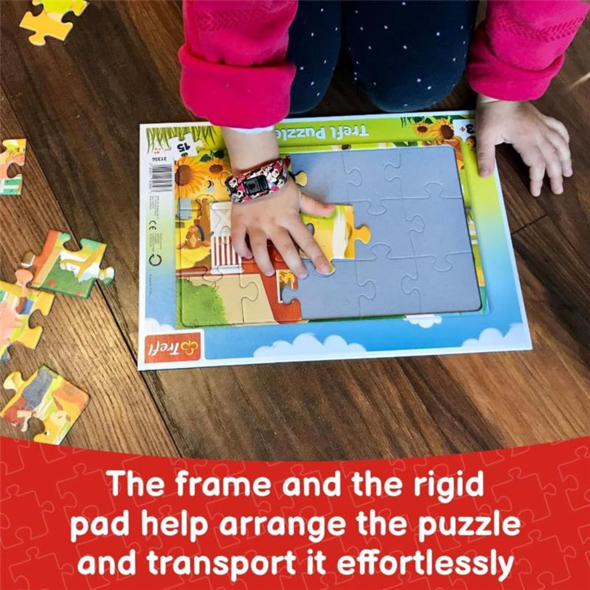 Trefl Preschool World Map with Animals 25 Piece Puzzle
