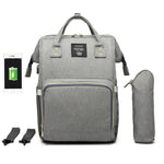 LEQUEEN Multifunctional Large Capacity Mummy Bag - Cindi Book
