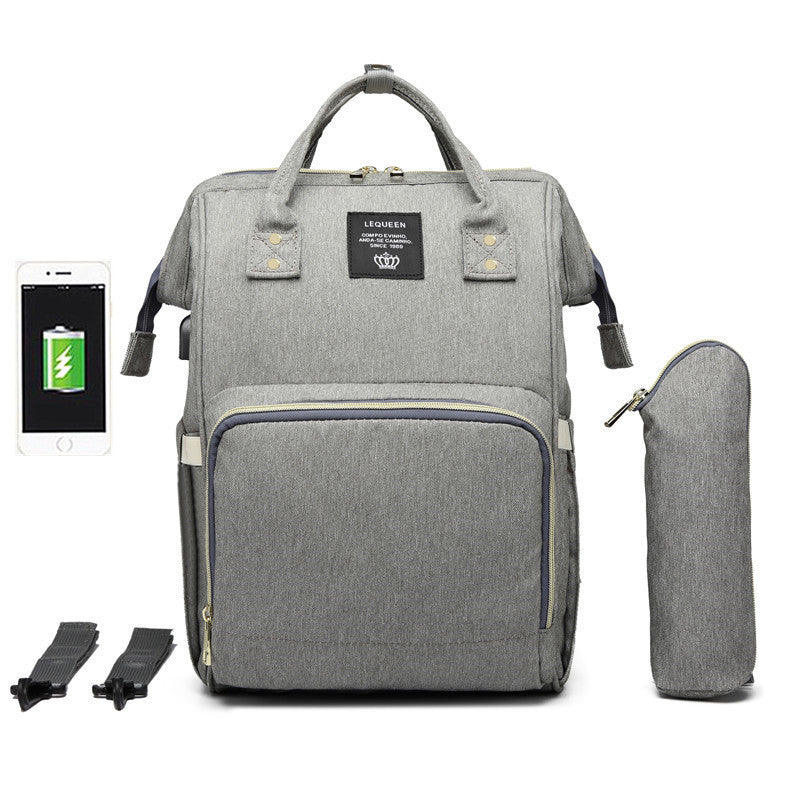 LEQUEEN Multifunctional Large Capacity Mummy Bag - Cindi Book