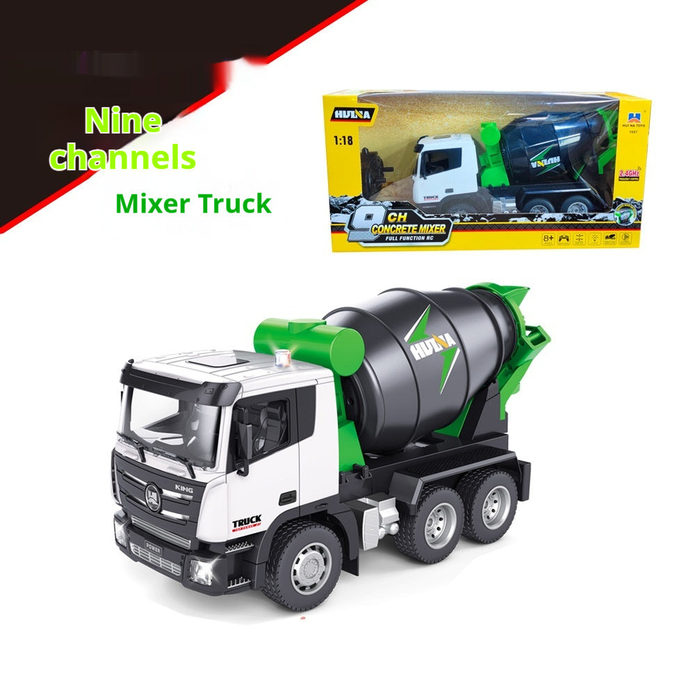 Remote Controlled Mixer Truck Engineering Vehicle Toy Electric Remote Controlled Model - Cindi Book