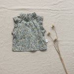 Girls' Summer Baby Floral Vest T-shirt - Cindi Book