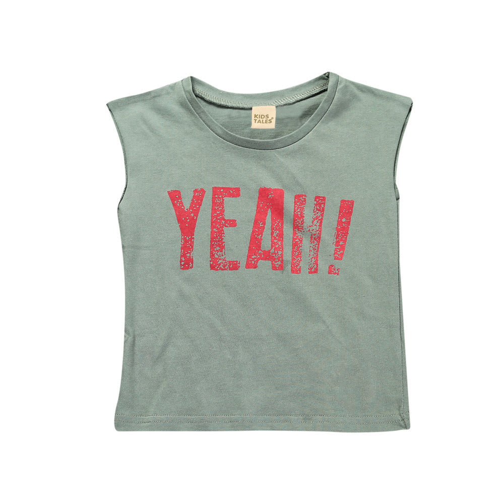 Children's sleeveless t-shirt - Cindi Book