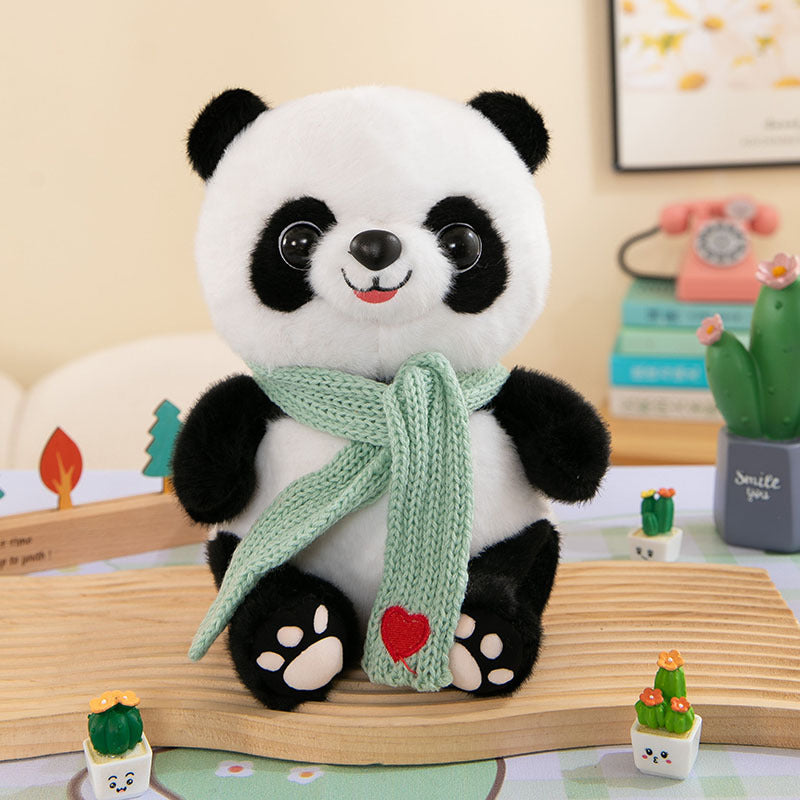 Cute Panda Plush Toy Wearing Clothes - Cindi Book