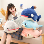 Cute Soft Whale Shark Dolphin Pillow Plush Toy Creative Marine Animal Doll - Cindi Book