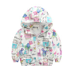 Baby girl cartoon hoodie - Cindi Book