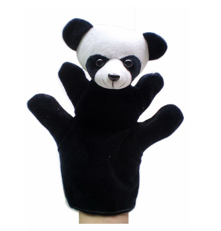 Hand puppet 28 plush toy big hand puppet preschool teaching aid - Cindi Book