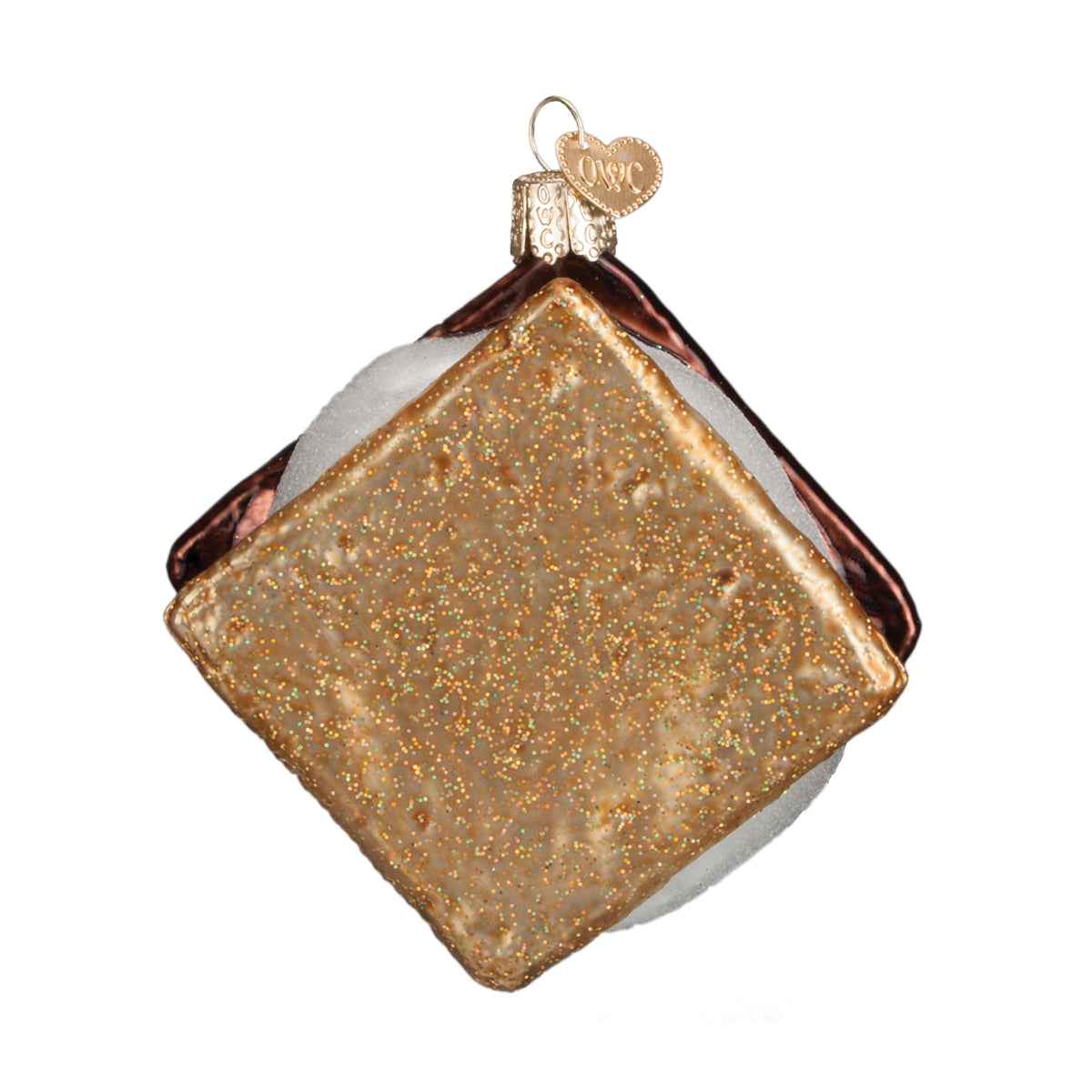Old World Christmas S'more Ornament - hand-blown glass Christmas tree ornament (view 3)