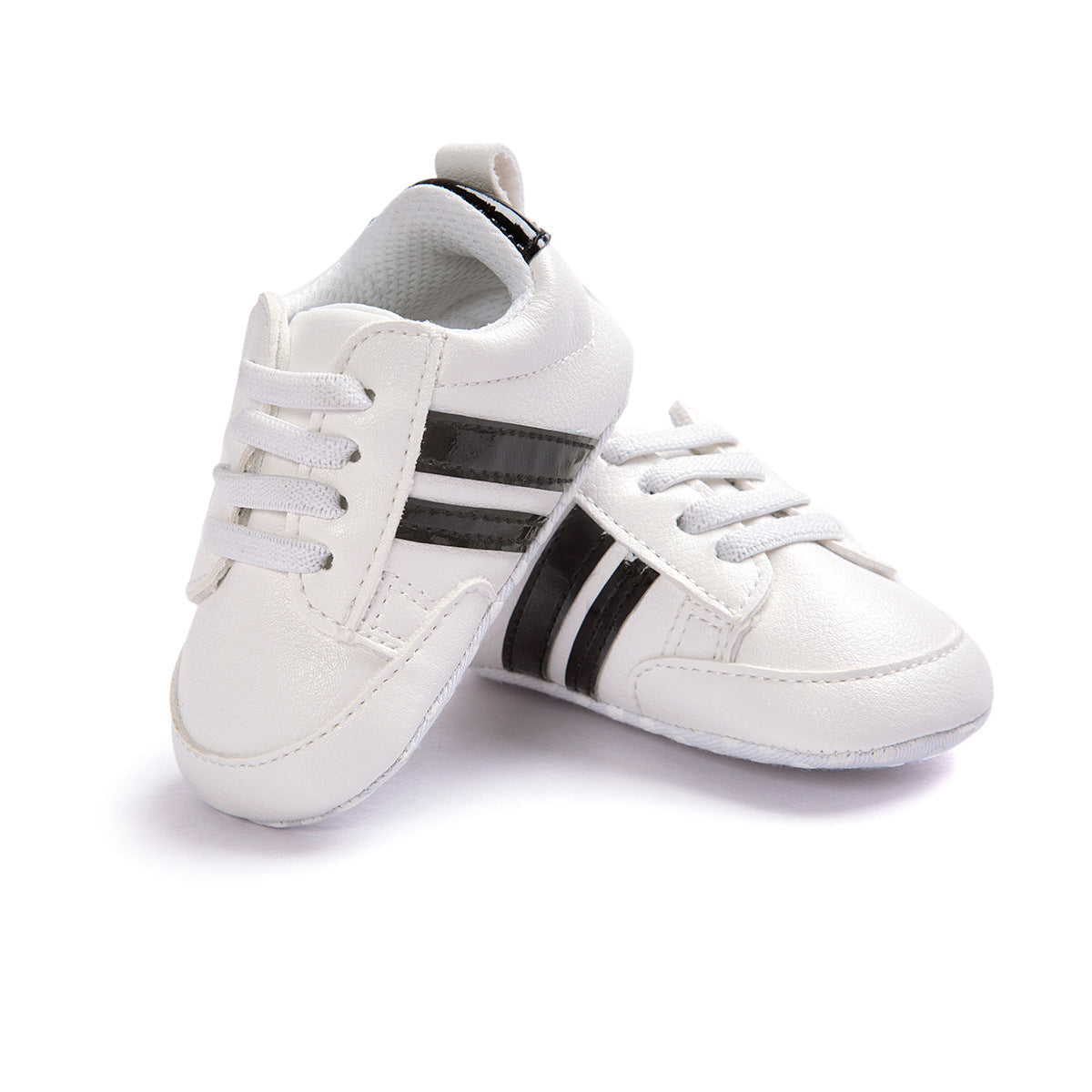 Baby Boy Girl Moccasins Shoes Infant PU Leather Non-slip Soft Newborn Sneakers - Cindi Book