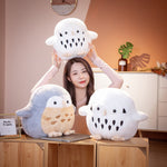 Cute Round Owl Doll Plush Toy Gift - Cindi Book