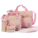 Baby Diaper Bag Suits For Mom Baby Bottle Holder Mother Mummy Stroller Maternity Nappy Bags Sets - Cindi Book