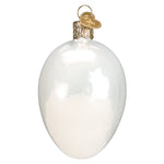 Old World Christmas Deviled Egg Ornament - hand-blown glass Christmas tree ornament (view 4)