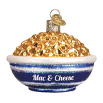 Old World Christmas Bowl Of Mac & Cheese - hand-blown glass Christmas tree ornament (view 3)