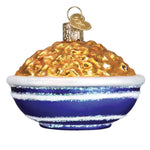 Old World Christmas Bowl Of Mac & Cheese - hand-blown glass Christmas tree ornament (view 4)