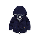 LM 6035 Europe And American Wind Boy's Coat And Cashmere Boy's Windcoat For Autumn And Winter Children's Clothes - Cindi Book