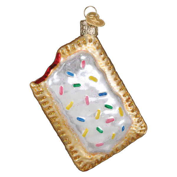 Old World Christmas Toaster Pastry Ornament - hand-blown glass Christmas tree ornament (view 2)