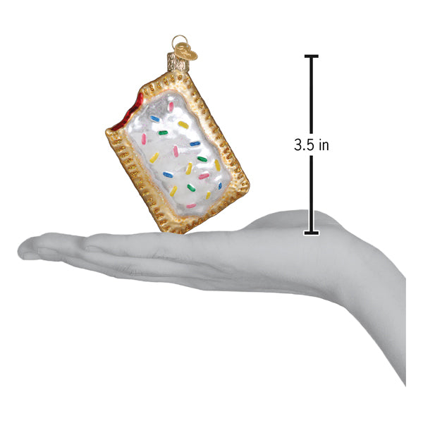 Old World Christmas Toaster Pastry Ornament - hand-blown glass Christmas tree ornament (view 5)