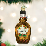 Old World Christmas Maple Syrup Ornament - hand-blown glass Christmas tree ornament