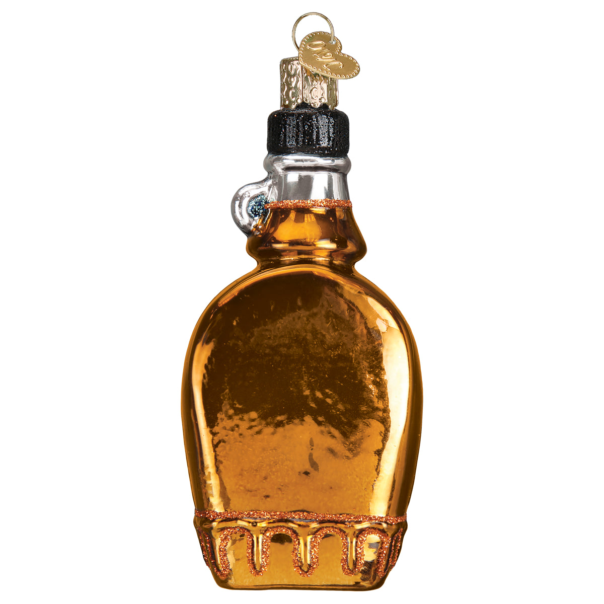 Old World Christmas Maple Syrup Ornament - hand-blown glass Christmas tree ornament (view 4)