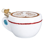 Old World Christmas Cappuccino Ornament - hand-blown glass Christmas tree ornament (view 4)