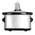 Old World Christmas Slow Cooker Ornament - hand-blown glass Christmas tree ornament (view 4)