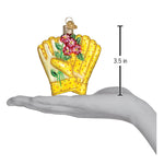 Old World Christmas Gardening Gloves Ornament - hand-blown glass Christmas tree ornament (view 6)