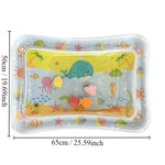 Children's Inflatable Marine Animal Racket Water Cushion Baby Crawling Racket Water Bag Racket Water Cushion Climbing Pad - Cindi Book
