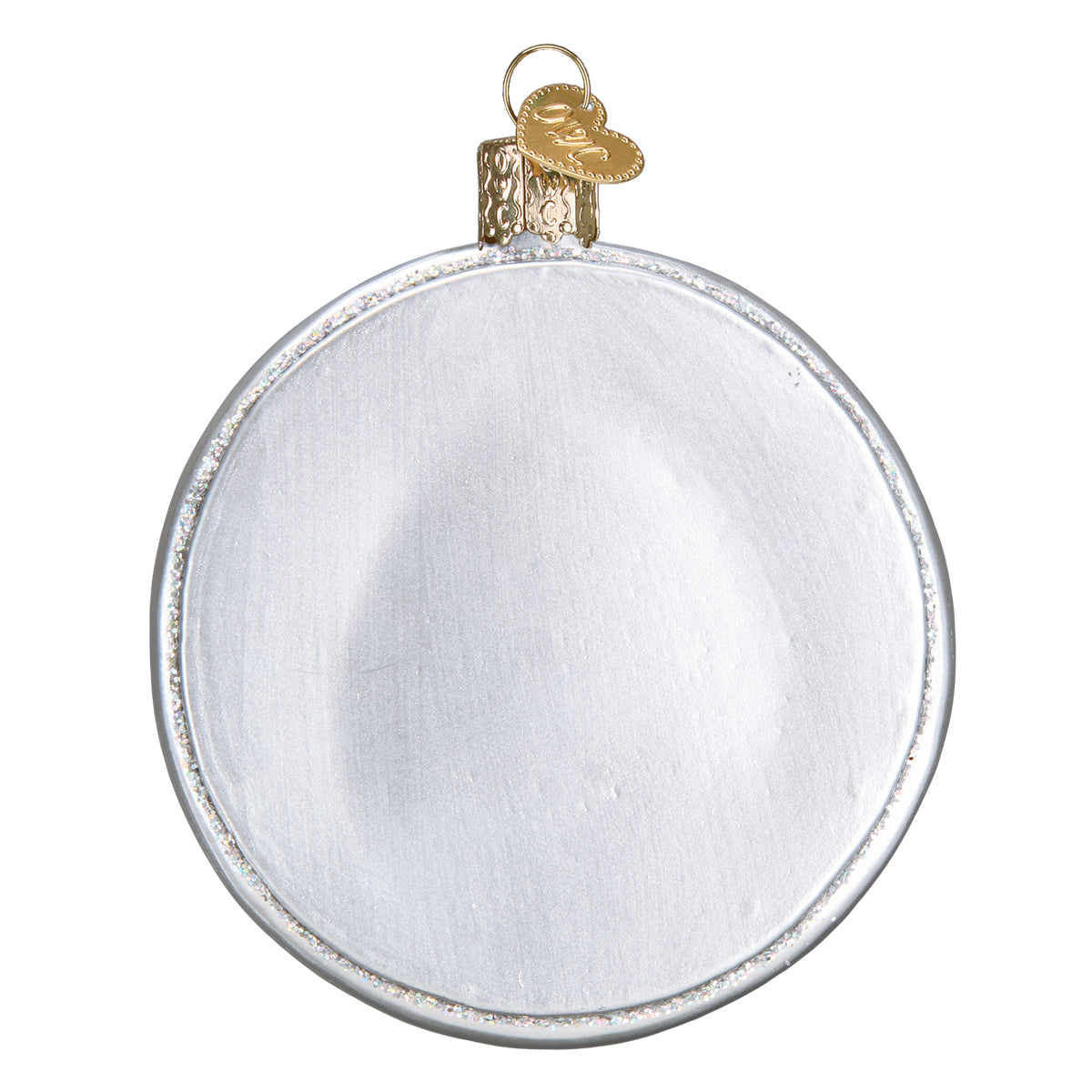 Old World Christmas Pizza Pie Ornament - hand-blown glass Christmas tree ornament (view 4)