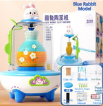 Electric Mini Finger-Powered Pottery Wheel Kit Handmade Set With No-Bake Clay Toys - Cindi Book