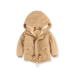 LM 6035 Europe And American Wind Boy's Coat And Cashmere Boy's Windcoat For Autumn And Winter Children's Clothes - Cindi Book