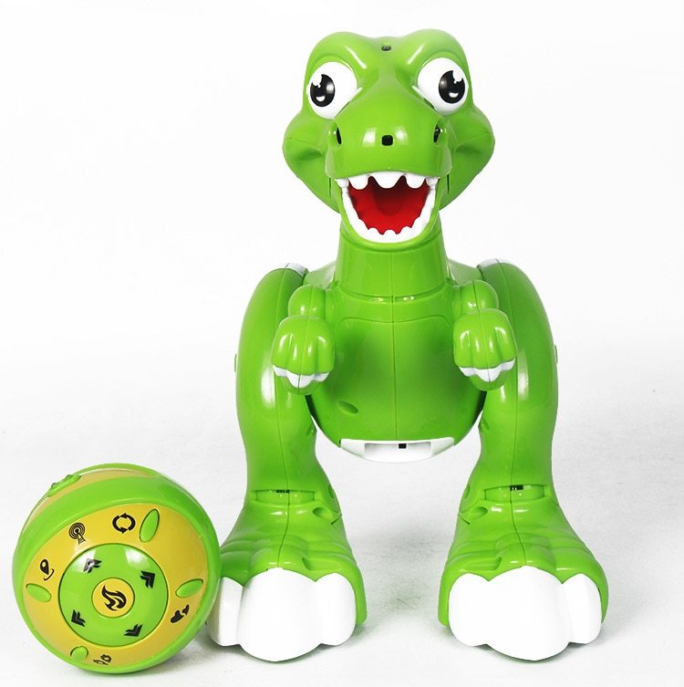 RC Dinosaur Intelligent Electronic Spray Music Dance 2-Colors Remote Control Dragon Animal Robots Child's Toys For Kids Gift - Cindi Book