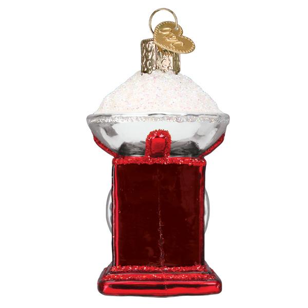 Old World Christmas Kitchen Scale Ornament - hand-blown glass Christmas tree ornament (view 4)