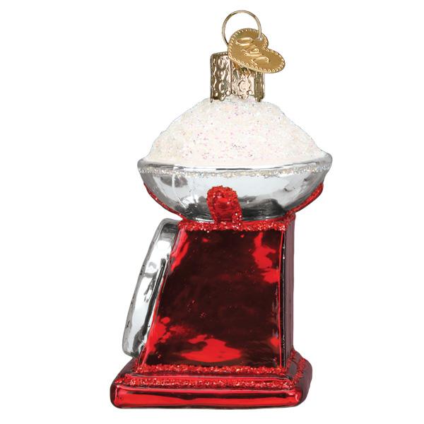 Old World Christmas Kitchen Scale Ornament - hand-blown glass Christmas tree ornament (view 5)