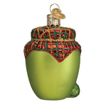 Old World Christmas Jar Of Olives Ornament - hand-blown glass Christmas tree ornament (view 4)