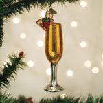 Old World Christmas Mimosa Ornament - hand-blown glass Christmas tree ornament