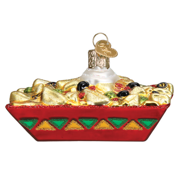 Old World Christmas Nachos Ornament - hand-blown glass Christmas tree ornament (view 3)