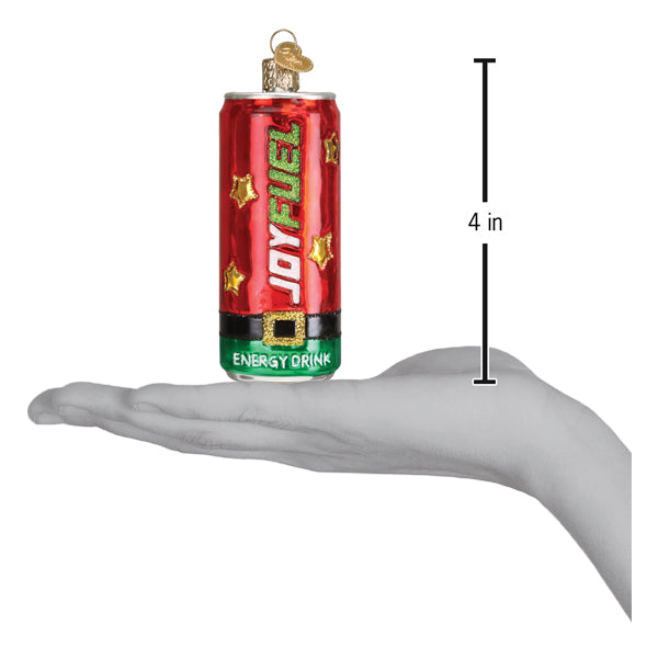 Old World Christmas Joyfuel Energy Drink Ornament - hand-blown glass Christmas tree ornament (view 6)
