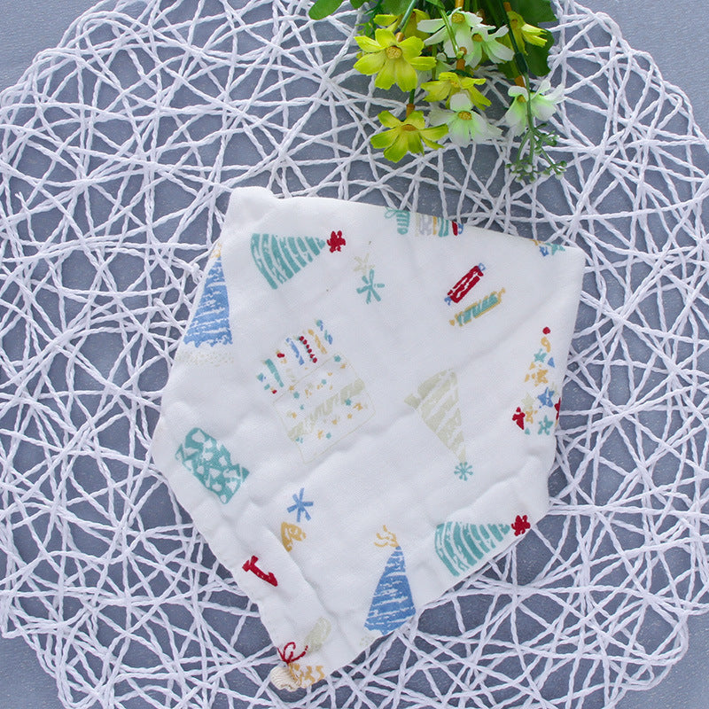 Baby triangle towel cartoon - Cindi Book