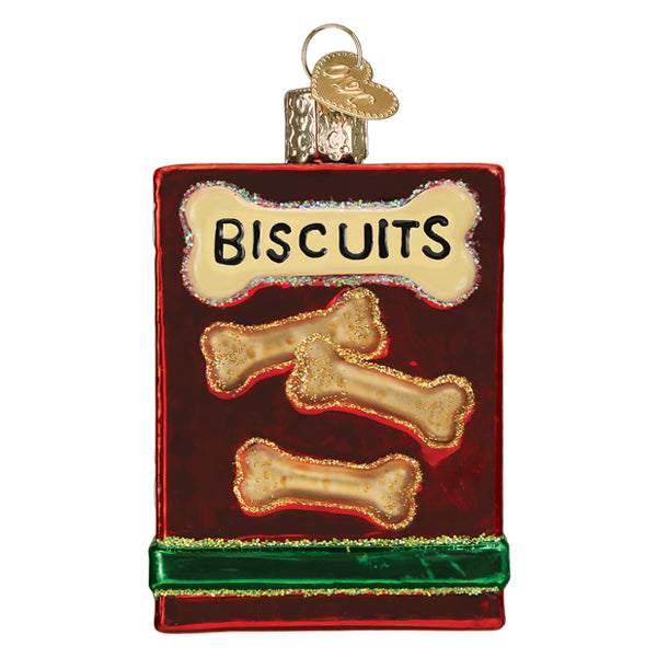 Old World Christmas Doggy Treats Ornament - hand-blown glass Christmas tree ornament (view 4)