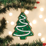 Old World Christmas Christmas Tree Sugar Cookie Ornament - hand-blown glass Christmas tree ornament