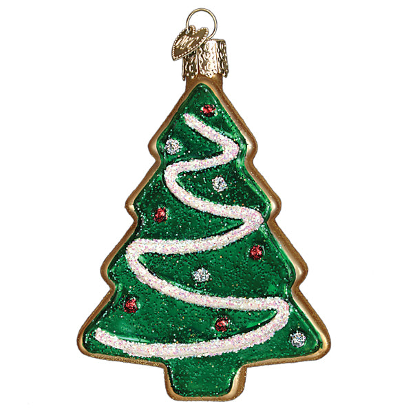 Old World Christmas Christmas Tree Sugar Cookie Ornament - hand-blown glass Christmas tree ornament (view 3)